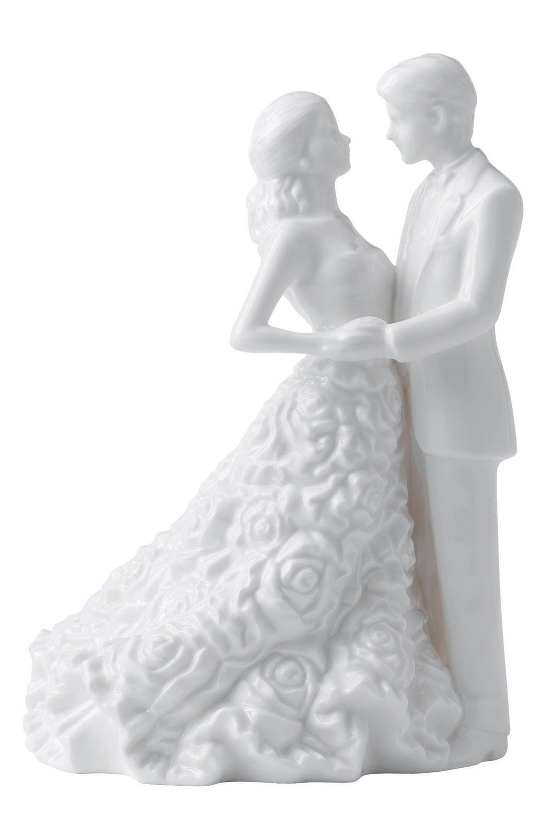 Monique Lhuillier Waterford 'Modern Love' Porcelain Cake Topper Nordstrom