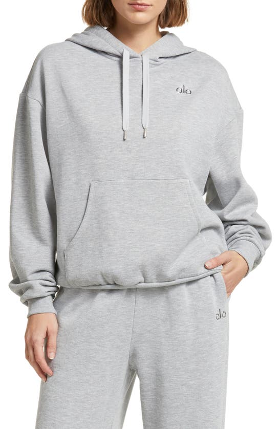 Alo Yoga Accolade Hoodie In Gray