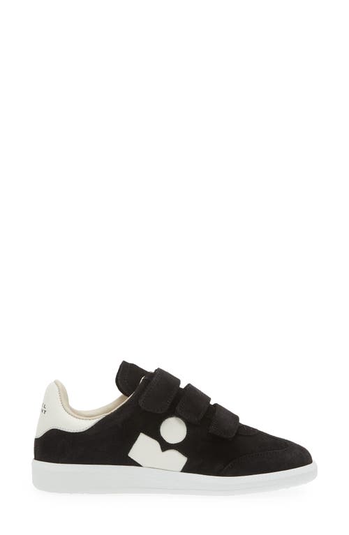 Shop Isabel Marant Beth Sneaker In Black/ecru