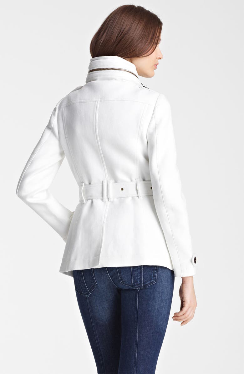 Burberry Brit Trench Coat, Tee & Jeans | Nordstrom