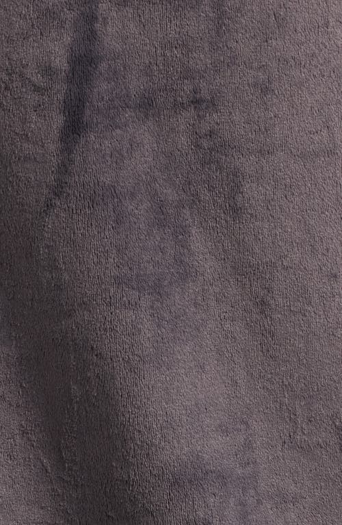 Nordstrom Shawl Collar Plush Longline Robe In Grey Stonehenge