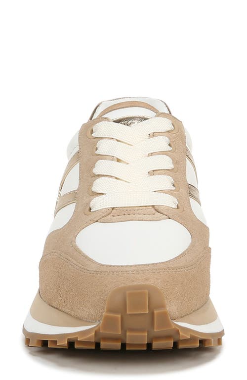 Shop Veronica Beard Valentina Slip-on Sneaker In Coconut/light Gold