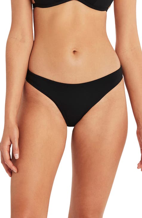Vitamin A California High-Leg Cheeky Cut Bikini Bottom - Women's - Clothing
