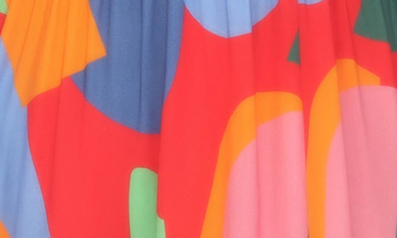 BOHO ME BOHO ME SMOCKED FLUTTER SLEEVE MAXI DRESS