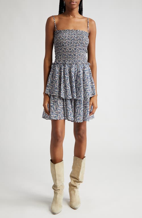 Isabel Marant Étoile Anka Floral Tiered Ruffle Cotton Sundress at Nordstrom, Us