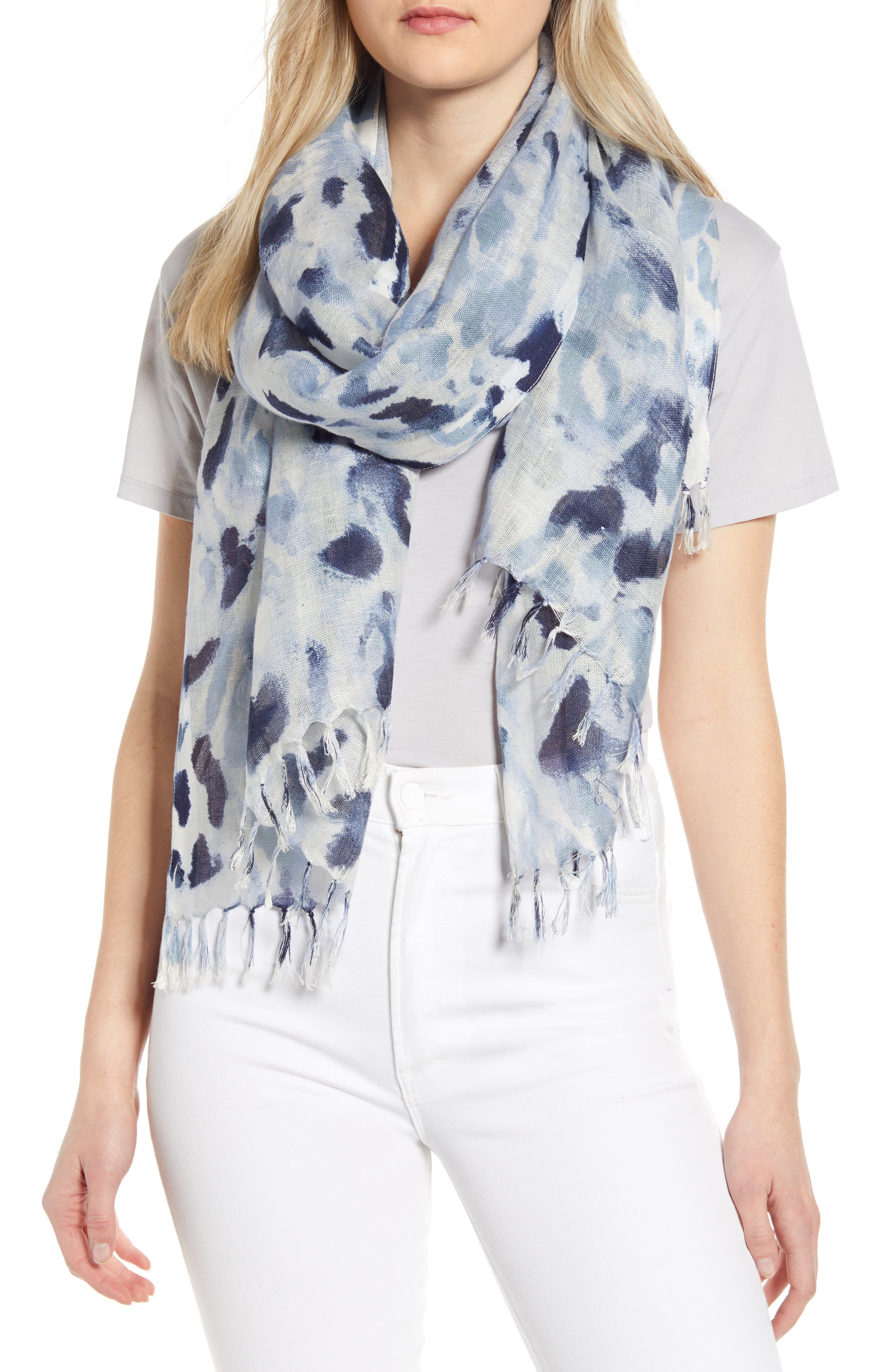 nordstrom linen scarf