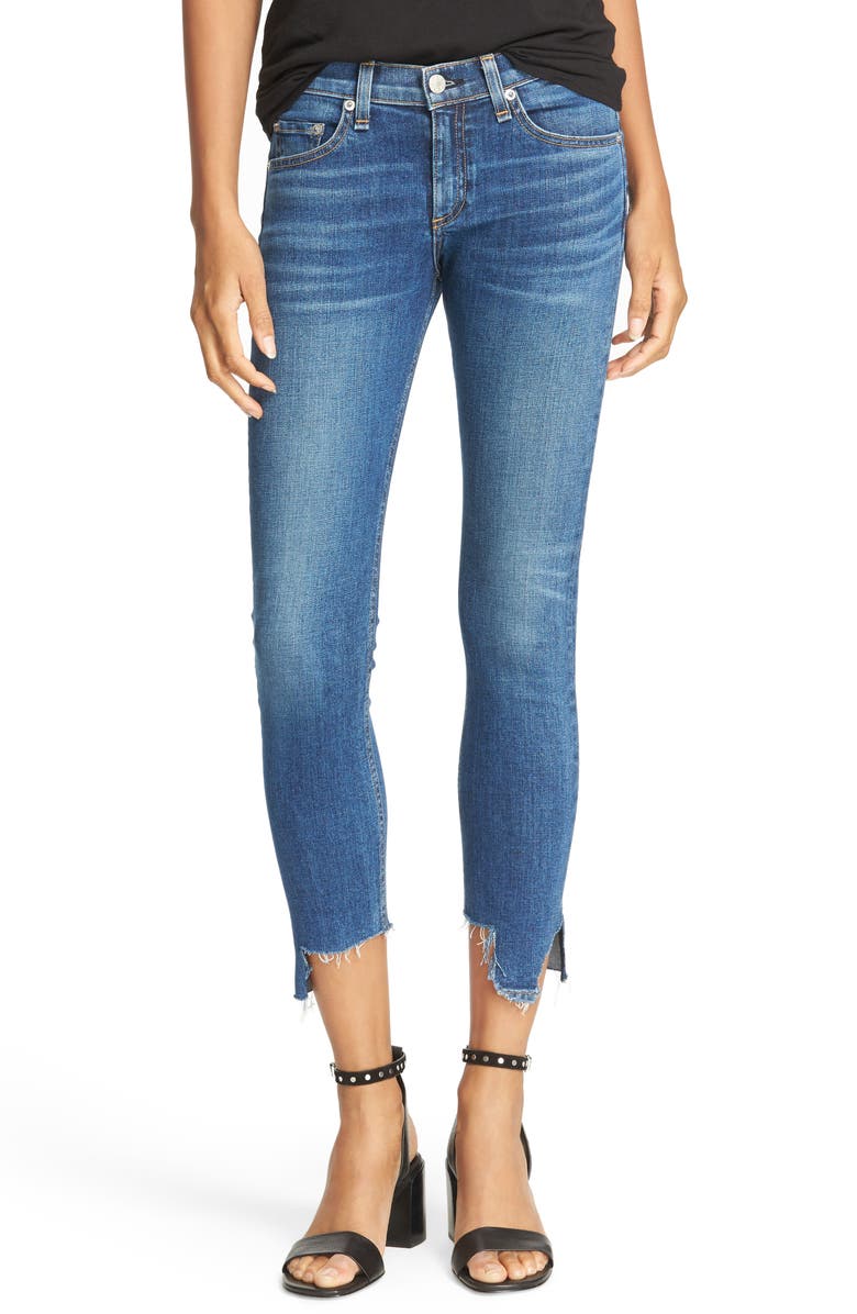 rag & bone/JEAN Cutoff Capri Jeans (Hampton) | Nordstrom