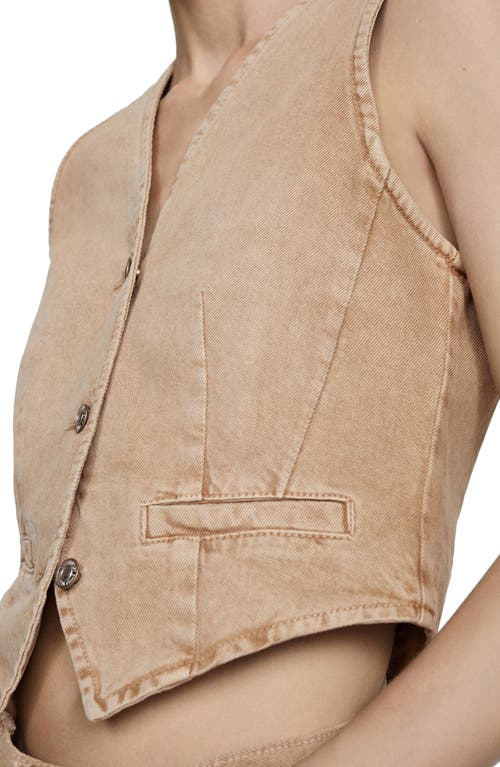 MANGO MANGO DENIM VEST