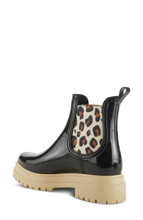 Spring Step Reva Waterproof Platform Chelsea Boot In Black Multi