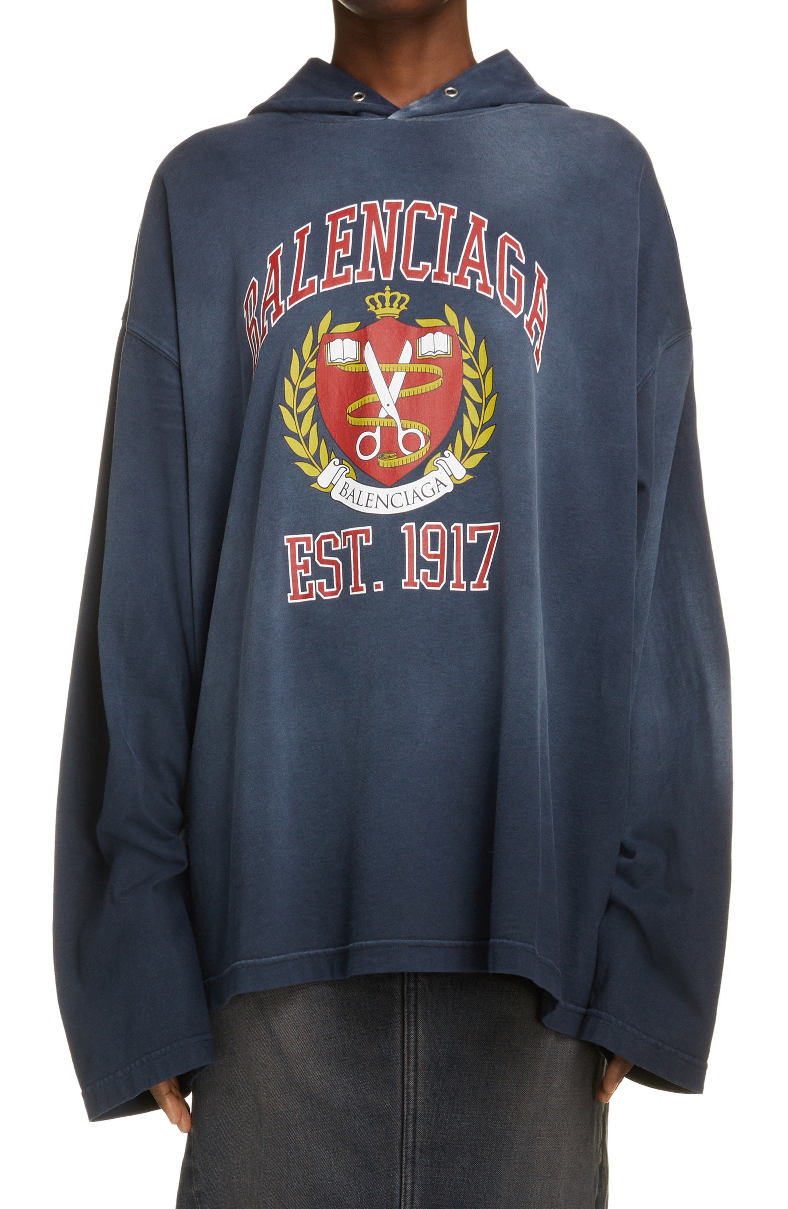 balenciaga red sweater