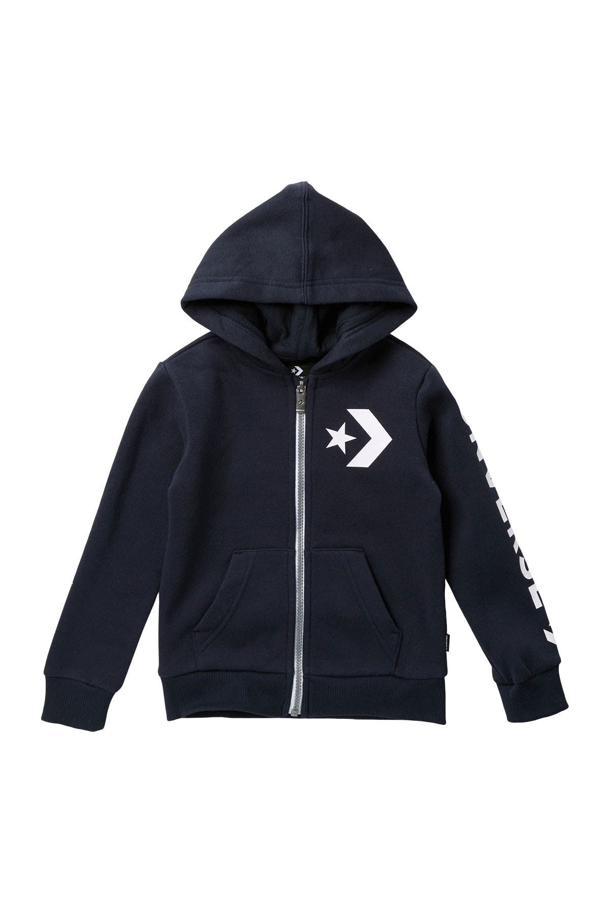 converse star chevron hoodie