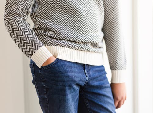 HOPE & HENRY HOPE & HENRY BOYS' CREWNECK PULLOVER SWEATER WITH ELBOW PATCHES, KIDS 