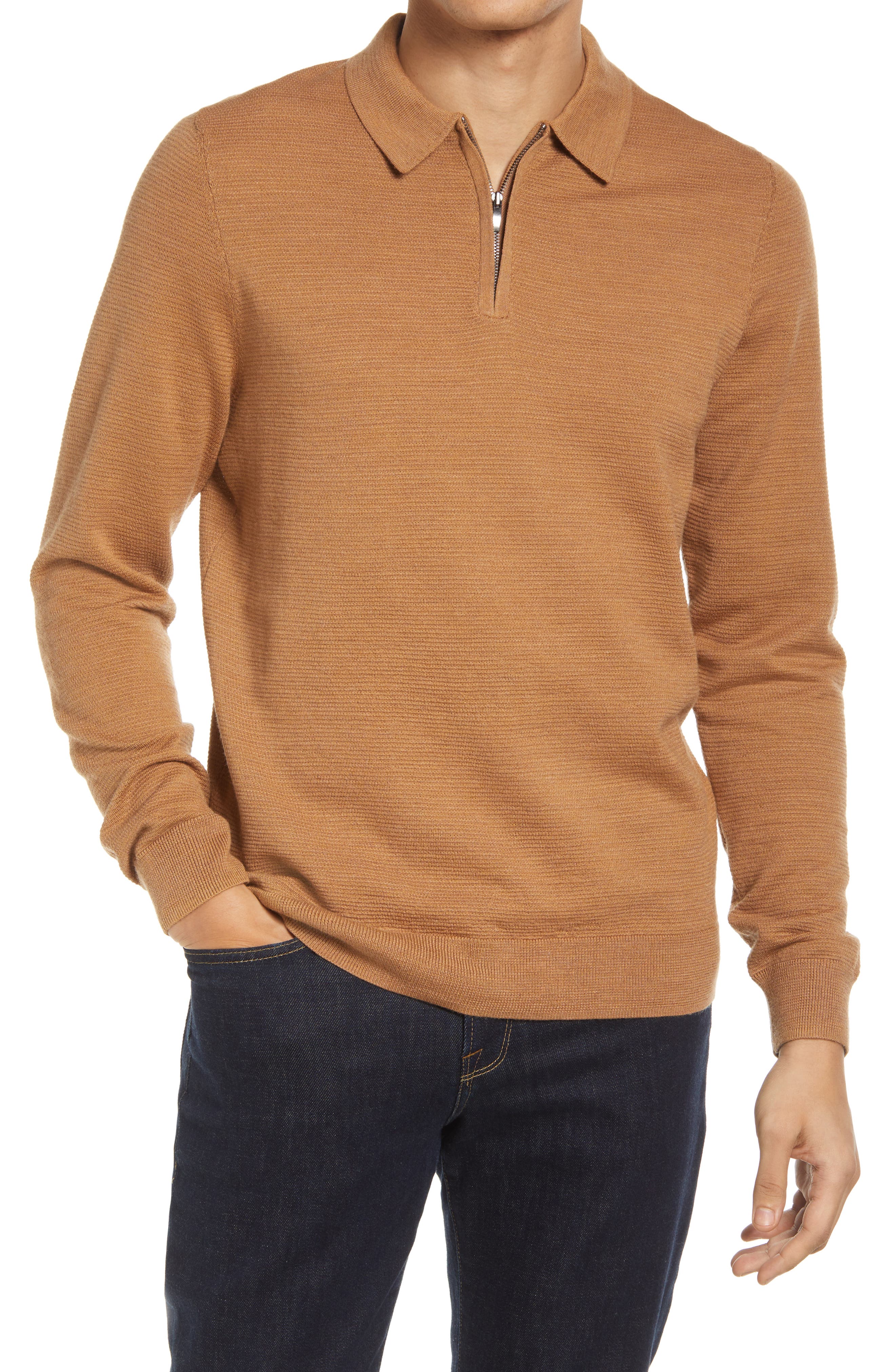 polo style sweater