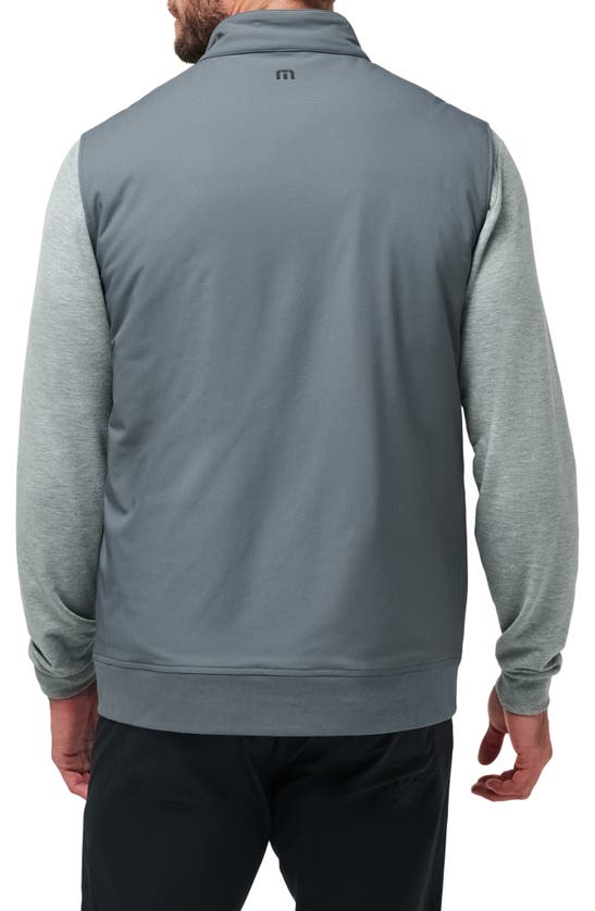 Travis Mathew Wanderlust Vest In Quiet Shade