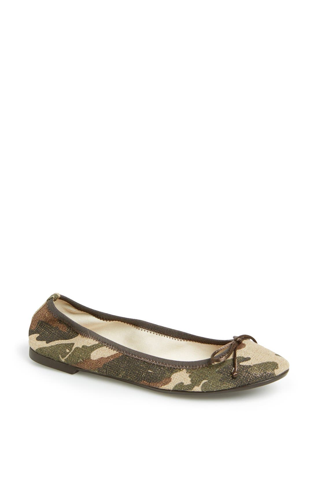 camo ballet flats