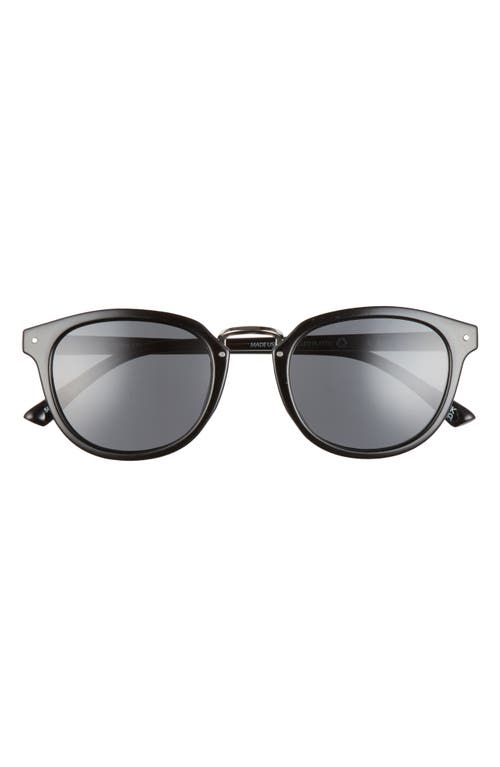 AIRE Hydra 50mm Polarized Rectangular Sunglasses in Black