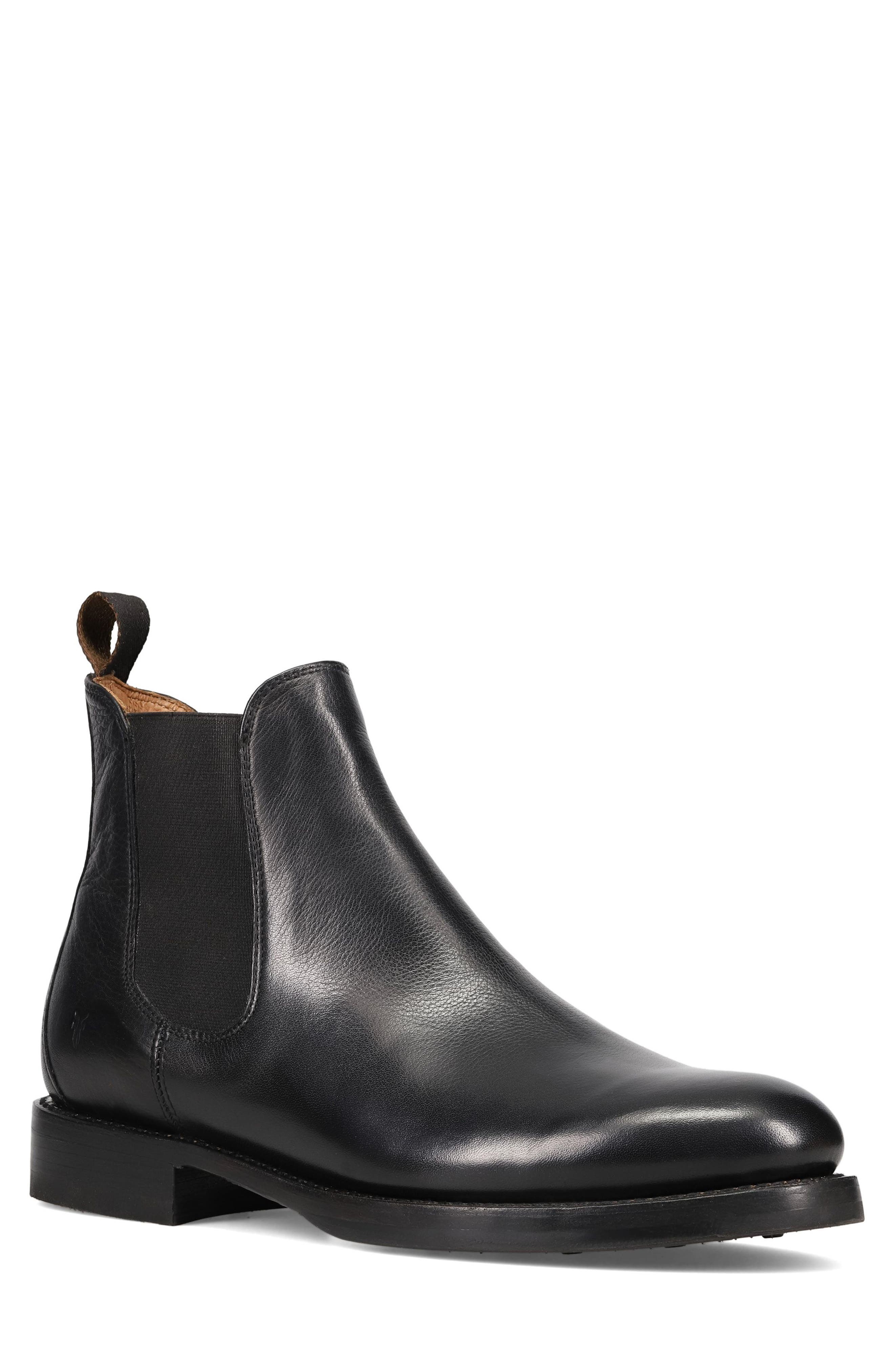 Leather Chelsea Boots Mens Dune Black Boots Sale Dune Black Boots