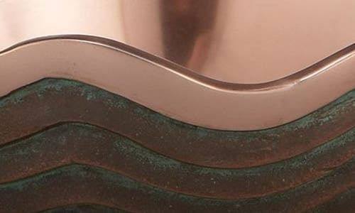 Nambe Copper Canyon Small Metal Bowl In Rust/copper