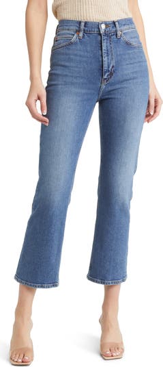 RE/DONE 70s high-rise bootcut jeans