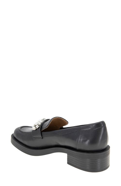 Bcbgeneration Carli Crystal Bit Loafer In Black