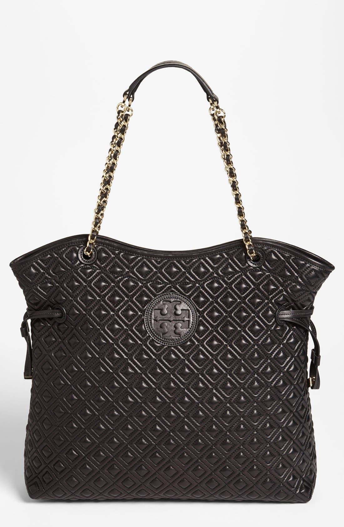 Tory Burch 'Marion Slouchy' Quilted Leather Tote, Large Nordstrom