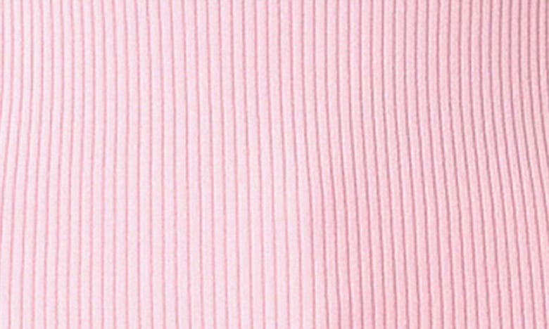 Endless Rose Ribbed Sweater Tank Top In Rose Pink