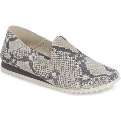 Pedro Garcia Cristiane Loafer Flat, Grey (Nordstrom Exclusive)