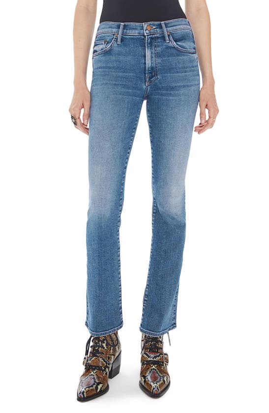 MOTHER THE INSIDER HIGH WAIST ANKLE BOOTCUT JEANS