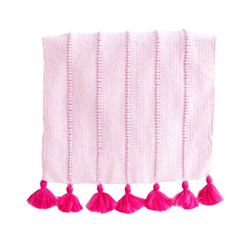 Jollity & Co Fabric Table Runner In Petal