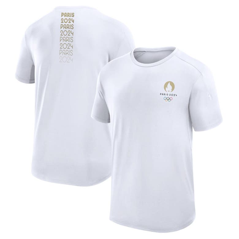 Shop Fanatics Branded White Paris 2024 Summer Olympics Tech T-shirt