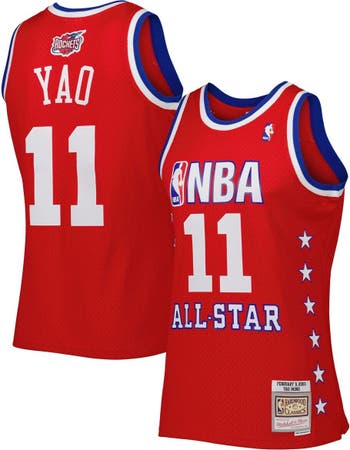 Big & Tall Mitchell & Ness NBA Swingman Jersey - Rockets Yao Ming