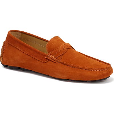 Trask Silas River Moc Toe Slip-On, Orange