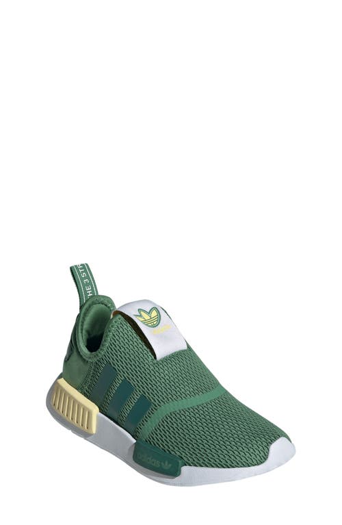 adidas Kids' NMD 360 Sneaker in Green/Green/Yellow at Nordstrom, Size 11 M