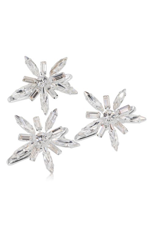 Brides & Hairpins Celestia Set of 3 Clips in Silver at Nordstrom