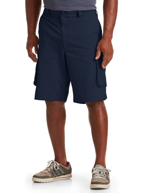True Nation by DXL Stretch Ripstop Cargo Shorts Navy at Nordstrom,
