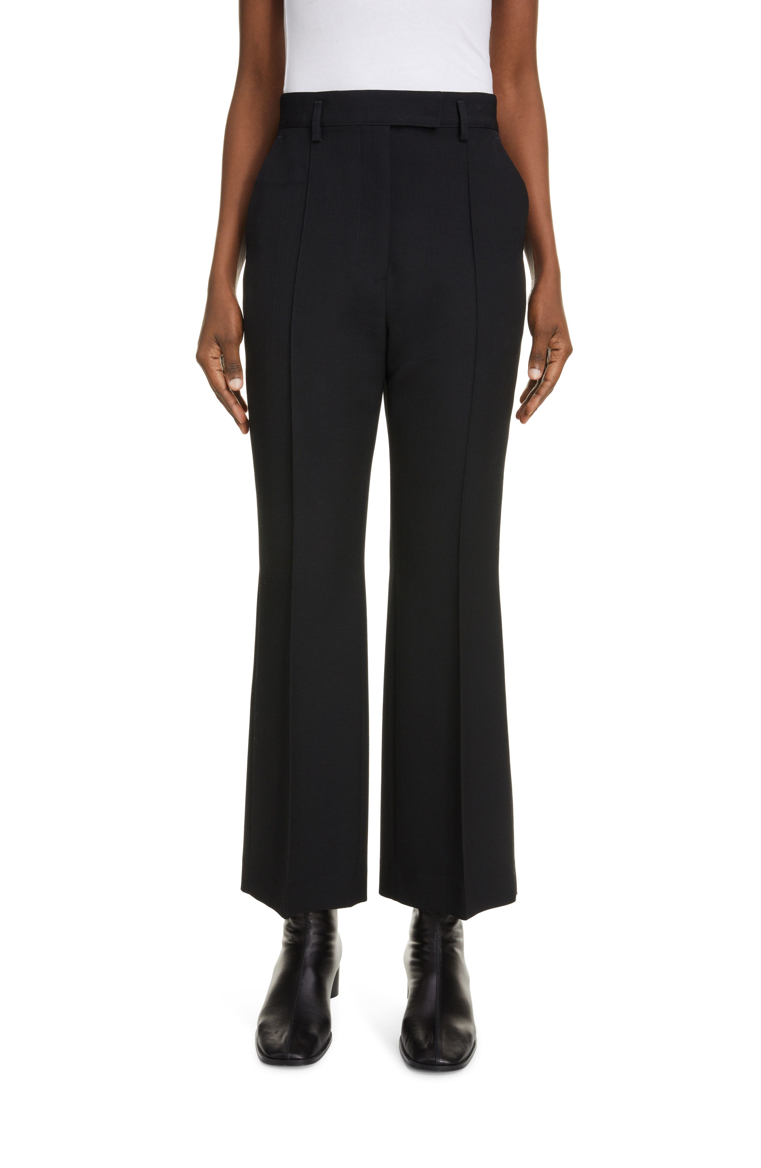 acne studios wide leg pants