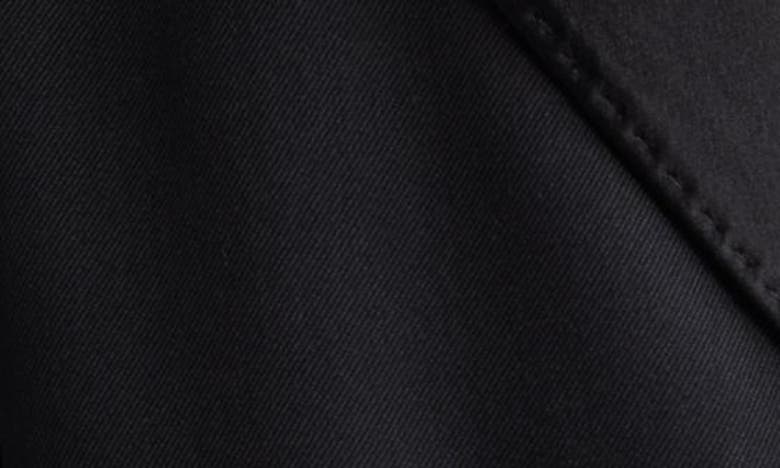 Dolce & Gabbana One-shoulder Wool Gabardine Jacket In N0000 Nero
