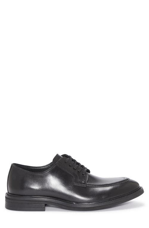 Shop Vince Camuto Blythe Derby In Black Wax Leather