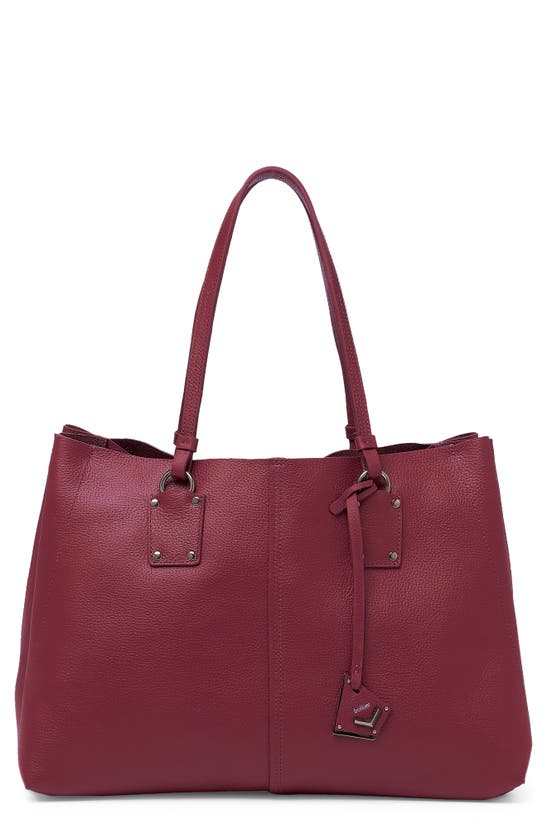 Botkier Ludlow Pebble Leather Tote In Red