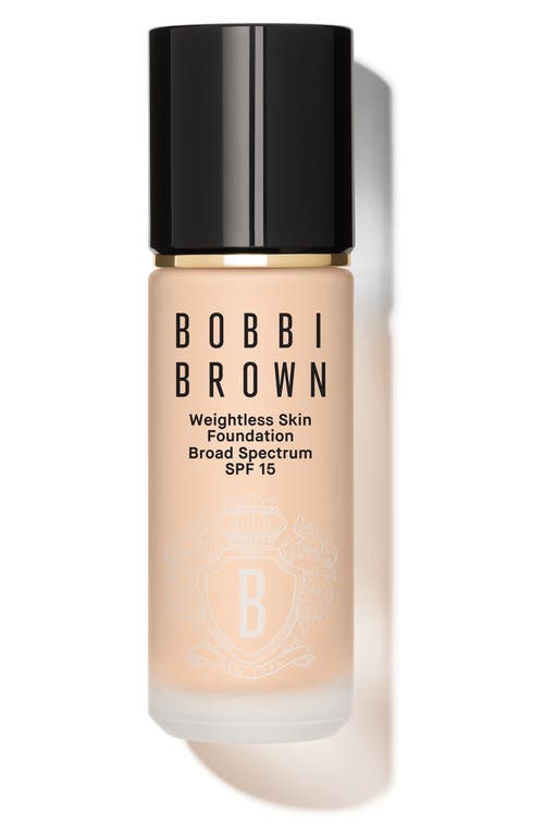 Bobbi Brown Weightless Skin Oil-controlling Foundation Spf 15 With Hyaluronic Acid Porcelain 1 oz / 30 ml In Porcelain