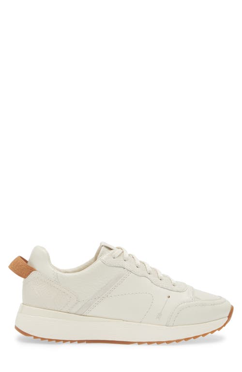 Frankie4 Brooklyn Chalk Sneaker In White Croc Emboss