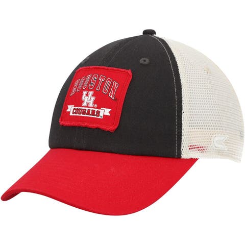 Men's '47 Red/White Cincinnati Reds Burden Trucker Snapback Hat