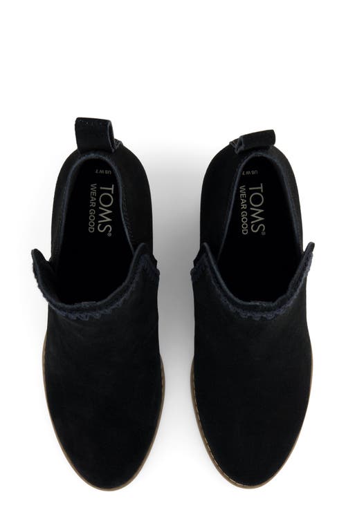 Shop Toms Kaia Wedge Bootie In Black