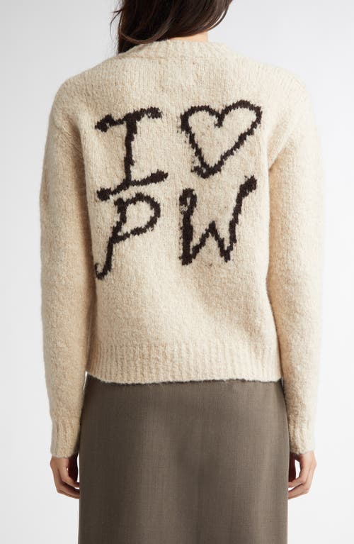 Shop Paloma Wool Crush Henley Sweater In Ecru