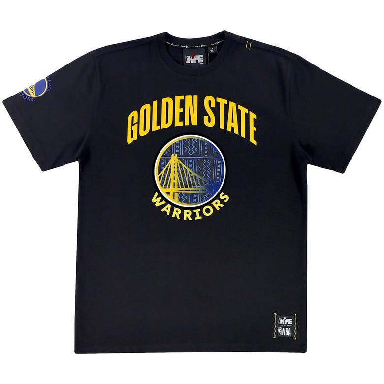 Shop Two Hype Unisex Nba X   Black Golden State Warriors Culture & Hoops T-shirt
