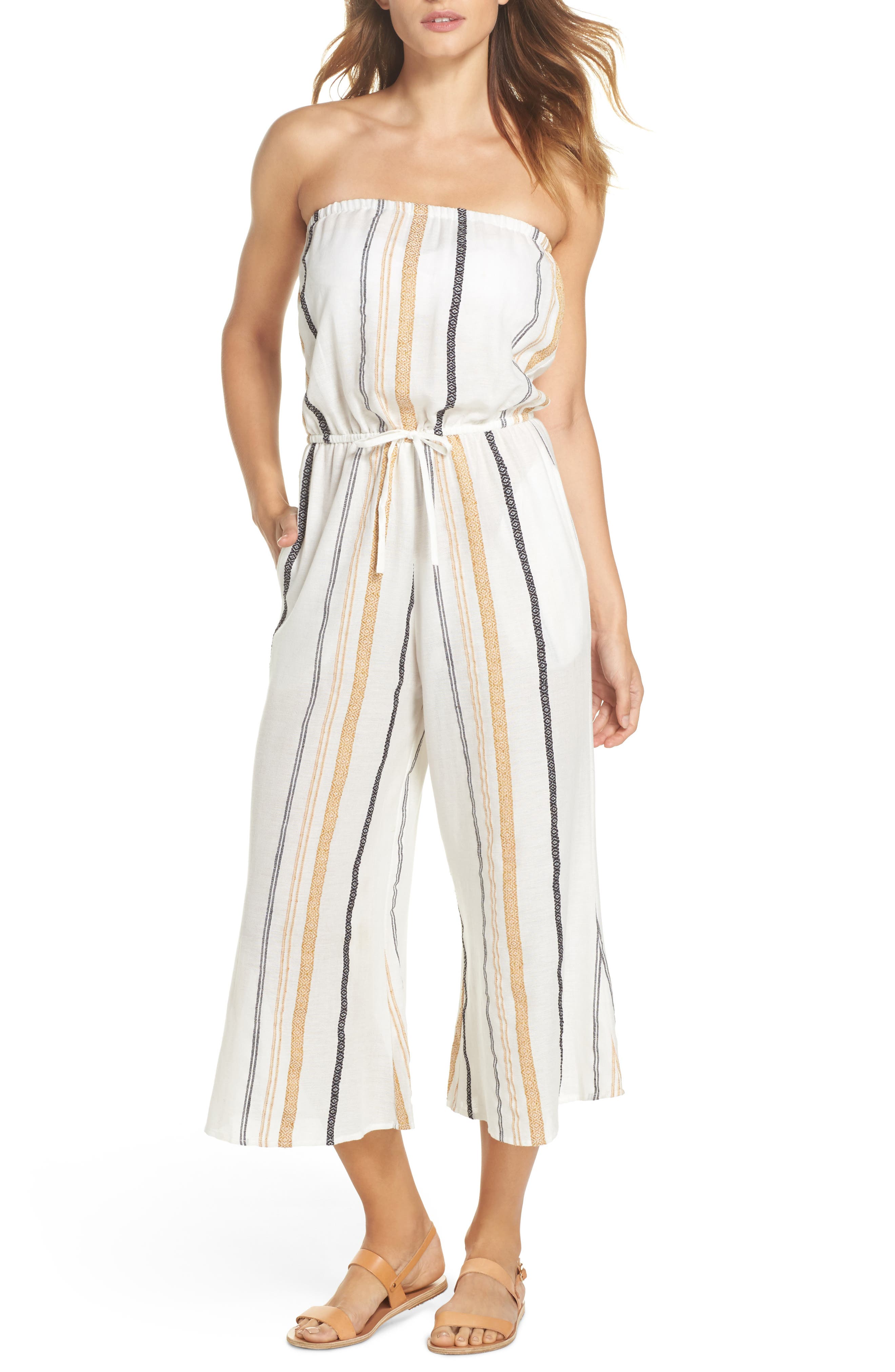 elan strapless jumpsuit