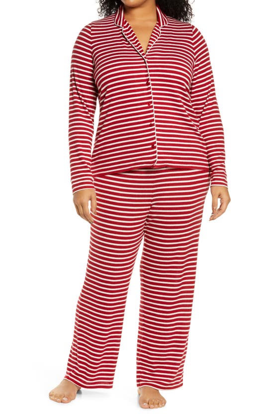 NORDSTROM BRUSHED HACCI PAJAMAS