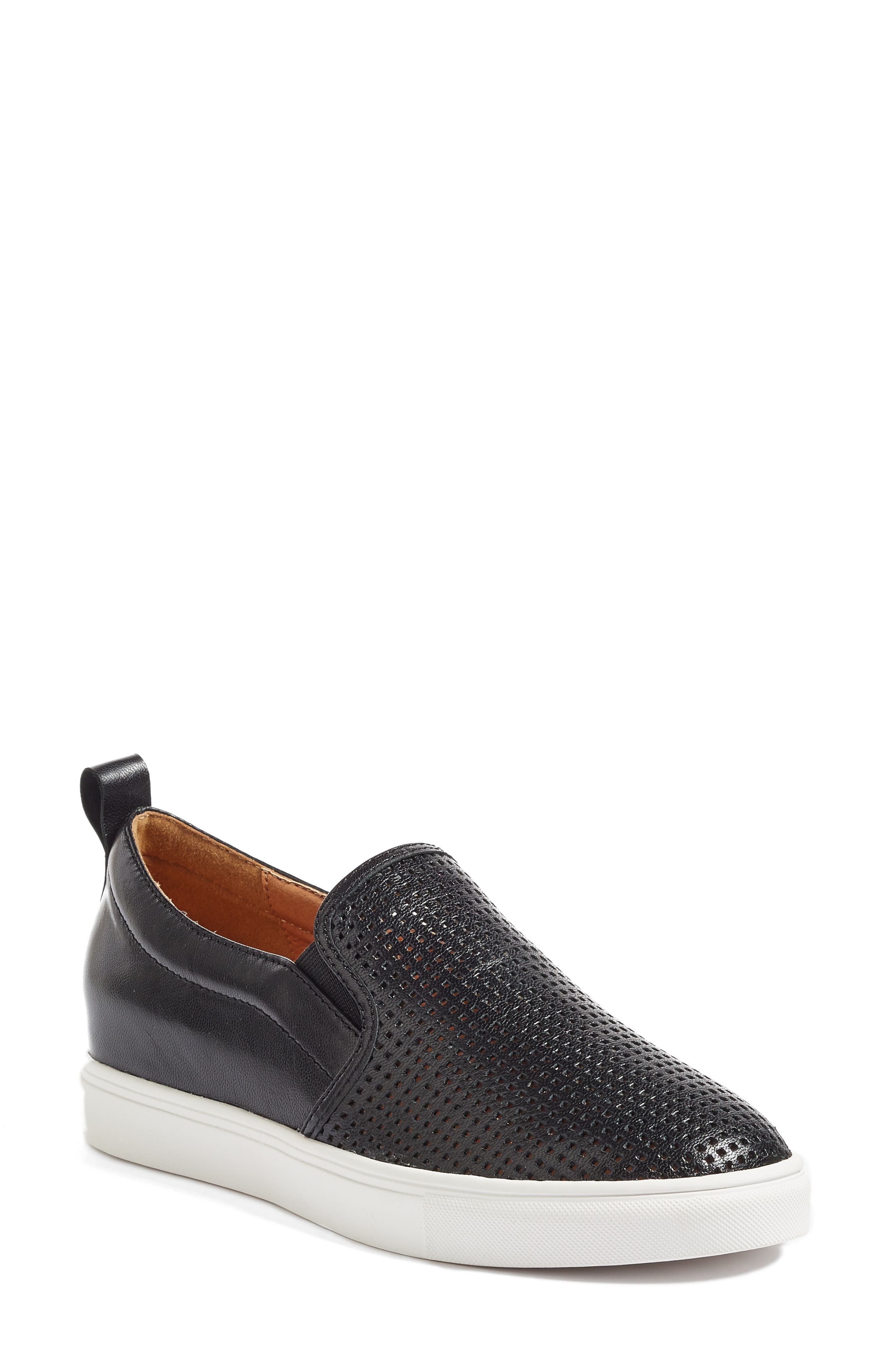 Caslon® Eden Perforated Slip-On Sneaker 