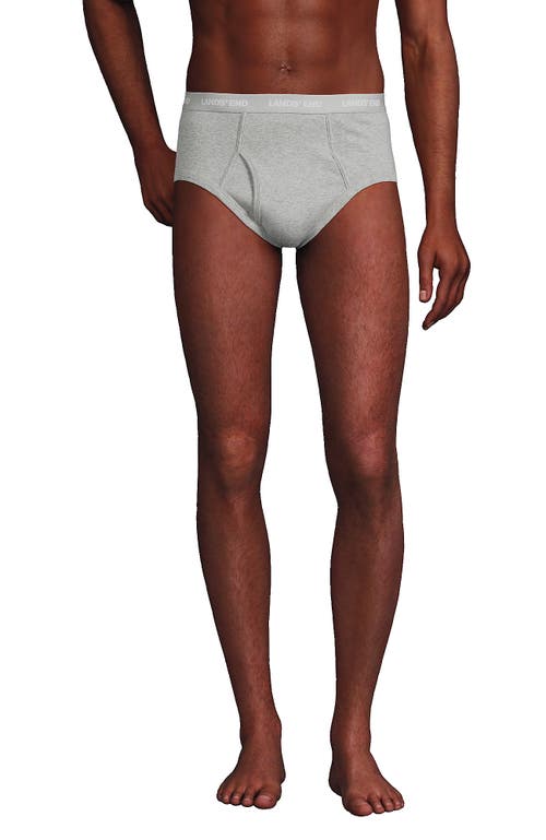 Shop Lands' End Knit Briefs 3 Pack In Gray Heather