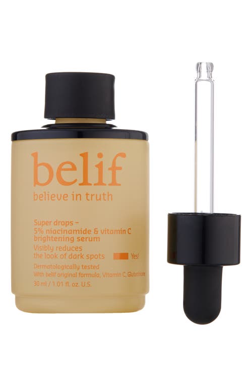 Belif Super Drops Niacinamide & Vitamin C Toning Serum